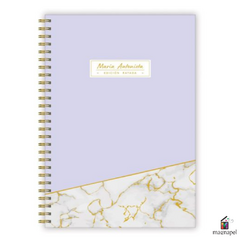 Cuaderno Rozini Tapa Dura Con Espiral A4 Marmol en internet