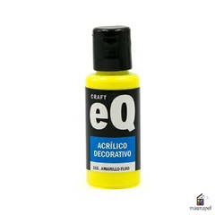 Acrílico 50cc EQ - Amarillo Fluo