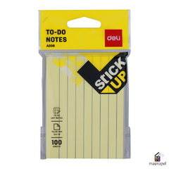 Notas Adhesivas Deli EA00652 Con Renglones