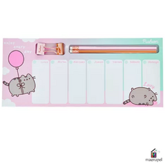 Planner Semanal Pusheen Con Accesorios Mooving