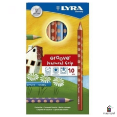 Lapices por 10 colores Lyra Groove