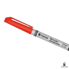 Marcador permanente 0.5mm Pizzini Modelo 1265 Rojo