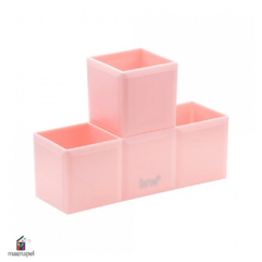 Organizador 4 Compartimientos Tetris BRW Rosa