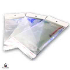 Bolsas Pp 12x21cm Con Adhesivo Y Colgante Por 100u