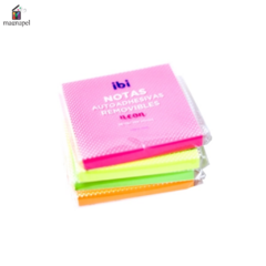 Notas Adhesivas Ibi Neon 76x76mm Rosa