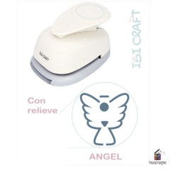 Sacabocado Ibicraft 17mm 3/4" Con Relieve Angel 655051