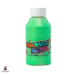 Tempera X250cc Botella Señorita METAL Verde - comprar online