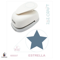 Sacabocado Ibicraft 25mm 1" Estrella Cod.655337 - comprar online