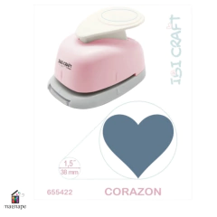 Sacabocado Ibicraft 38mm 1.5" Corazon Cod.655422 - comprar online