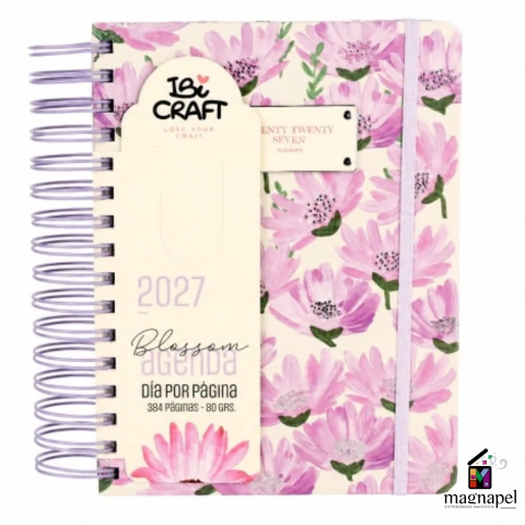 Agenda Diaria 384hs Blossom Ibicraft