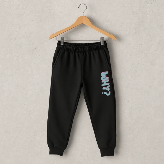 PANTALON FRISA CON BOLSILLO NEGRO WHY TEEN