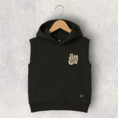 CHALECO FRISA NEGRO STAY NIÑO