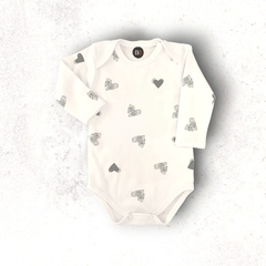 BODY BEBE LOLA BLANCO ALGODON MANGA LARGA