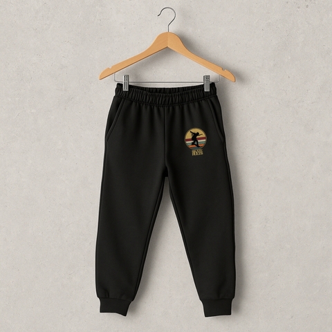 PANTALON FRISA NEGRO PATINE NIÑO
