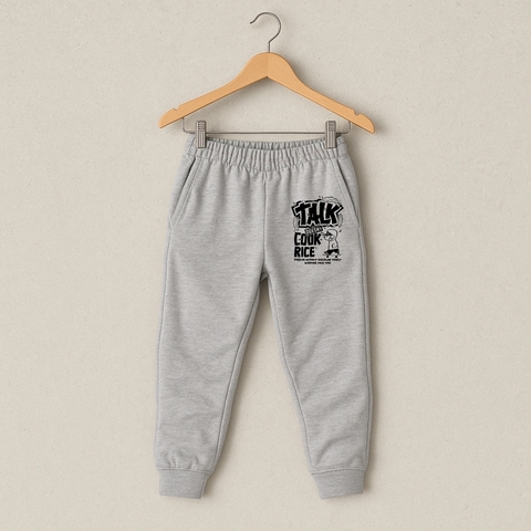 PANTALON FRISA GRISMELANGE TALK NIÑO