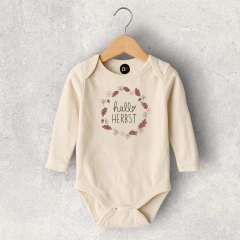 BODY ALGODON ARENA HERBS MANGA LARGA BEBE