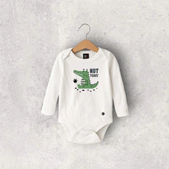 BODY ALGODON BLANCO MANGA LARGA DRILO BEBE - comprar online