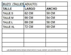 BUZO FRISA ADULTO ALGODON CON CAPUCHA NEGRO GOOD - comprar online