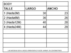 BODY CORTO Y LARGO - comprar online