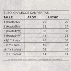 CHALECO FRIZA NEGRO ALGODON CONCAPUCHA YOUCAN BEBE Y NIÑO - comprar online