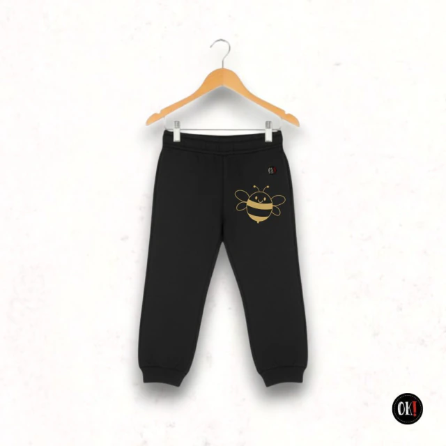 Pantalón rústico bebé y niño negro