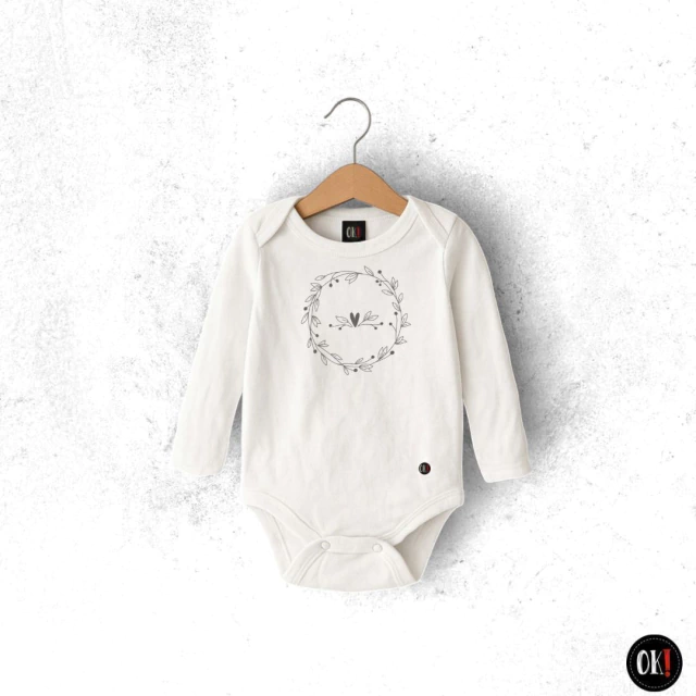 Body largo bebé Carolina off white Okey Mayorista y Minorista Textil