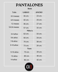 PANTALÓN RUSTICO BEBE Y NIÑO NEGRO ABI - comprar online