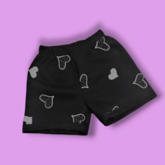 SHORCITO LOLA NEGRO RUSTICO NENA