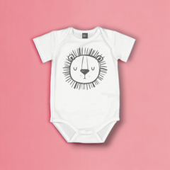 BODY TIGER BLANCO ALGODON MANGA CORTA BEBE