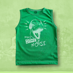 MUSCULOSA REX VERDE ALGODON NIÑO