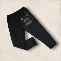 PANTALON MOMO NEGRO RUSTICO ALGODON NIÑO - comprar online