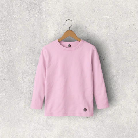 REMERA ALGODON ROSA PASTEL LISA BEBE Y NIÑO - comprar online