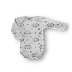 BODY NUBES ML GRIS