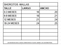 SHORCITO ALGODON RUSTICO BEBE MARIMARI - comprar online