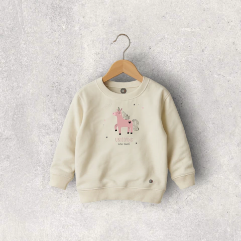 BUZO RUSTICO NATURAL SIN CAPUCHA NATY BEBE - comprar online