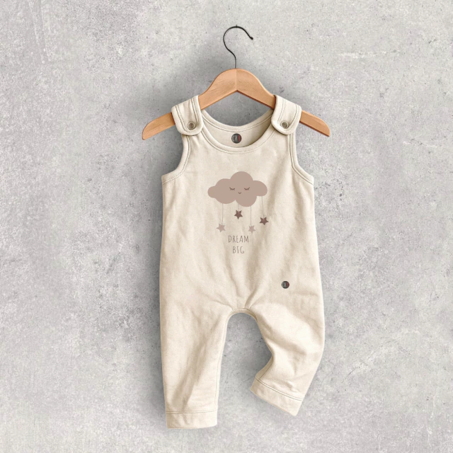 ENTERITO RUSTICO LARGO NATURAL NUBE BEBE