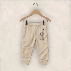 PANTALON RUSTICO NATURAL BEBE AERO