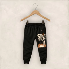 PANTALON NEGRO RUSTICO FIRED NIÑO - comprar online