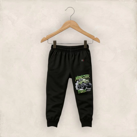 PANTALON RUSTICO NEGRO MONSTER NIÑO