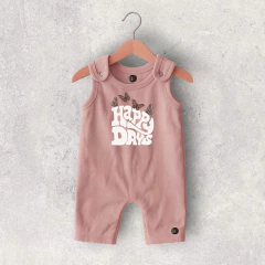 ENTERITO CORTO ROSA PASTEL RUSTICO DAYDAY BEBE