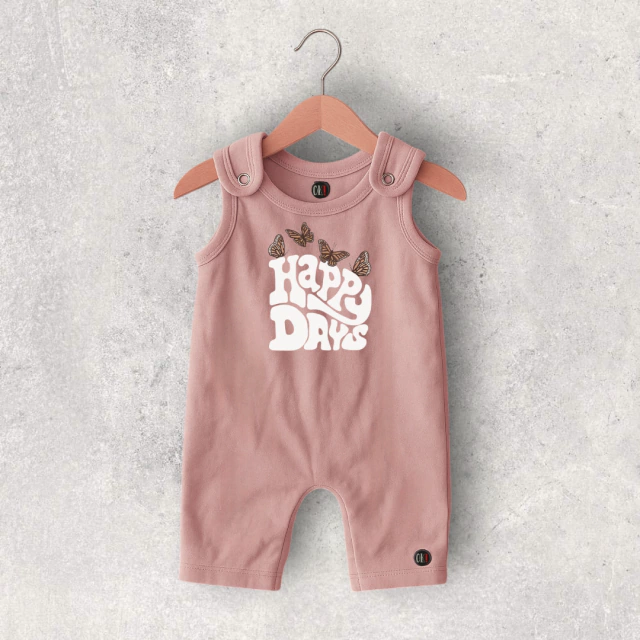 ENTERITO CORTO ROSA PASTEL RUSTICO DAYDAY BEBE