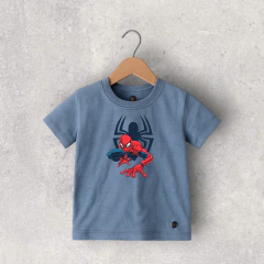 REMERA ALGODON AERO MANGA CORTA SPIDER NIÑO
