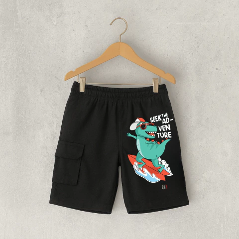 BERMUDA RUSTCA NEGRA VENTU NIÑO