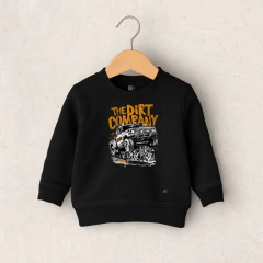 BUZO RUSTICO NEGRO SIN CAPUCHA OFF ROAD NIÑO