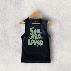 MUSCULOSA ALGODON NEGRA LEYLA NIÑO