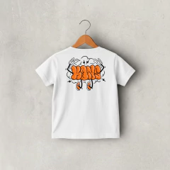 REMERA ALGODON BLANCA MANGA CORTA FRENTE Y ESPALDA JONG - comprar online