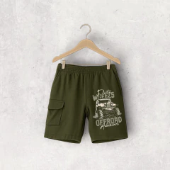 BERMUDA RUSTICA MILITAR DIRTY NIÑO