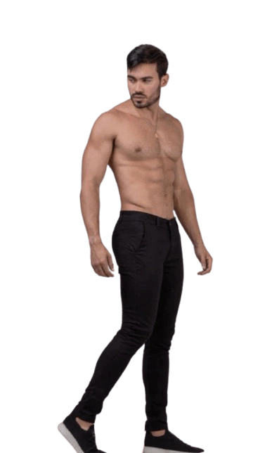 Calça Esporte FIno Alfaiataria Preta