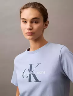 Remera Calvin Klein Mujer Forever Bue - comprar online