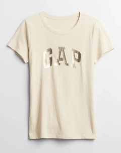 Remera Gap Mujer Bedrock Shine en internet